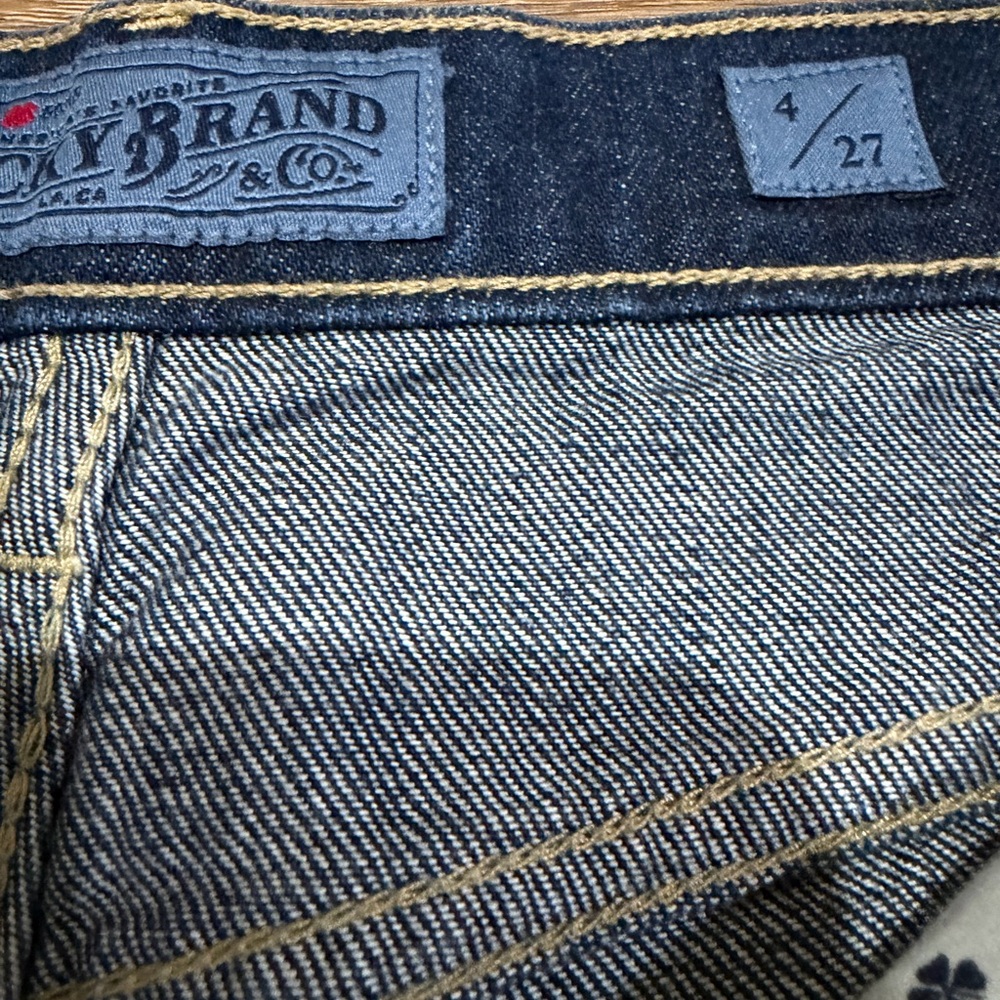 Lucky Brand Distressed Denim Boyfriend Shorts - Picture 5 of 7